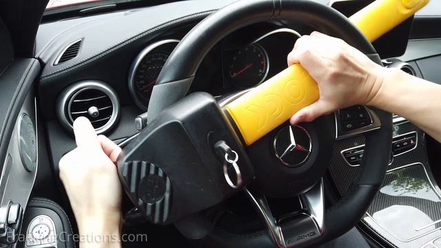 How to use a Steering Wheel Lock properly - Things you didn’t know about steering wheel locks! смотреть онлайн