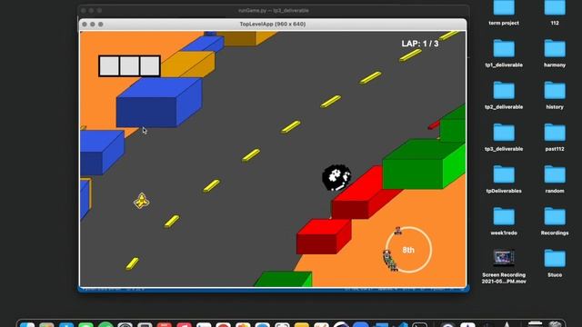 CMU 15-112 Term Project - Super Mario Kart 12 - (Made in Python) смотреть онлайн