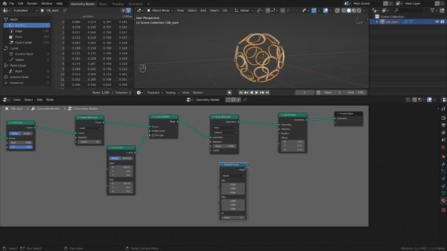 Golden Rings: Scale Elements Node | Blender Geonodes Daily, tip 92 смотреть онлайн