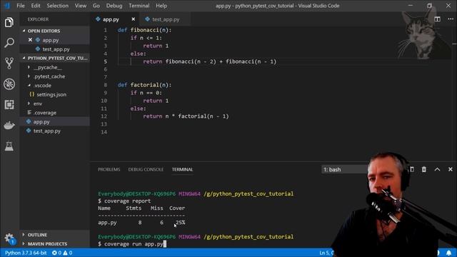 100 Percent Test Coverage in Python смотреть онлайн