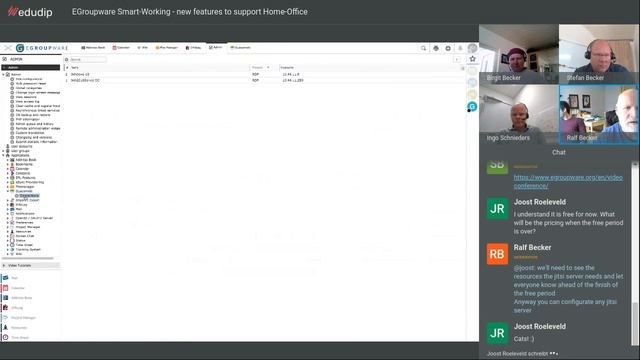 EGroupware Webinar Guacamole and Home Office Tools смотреть онлайн