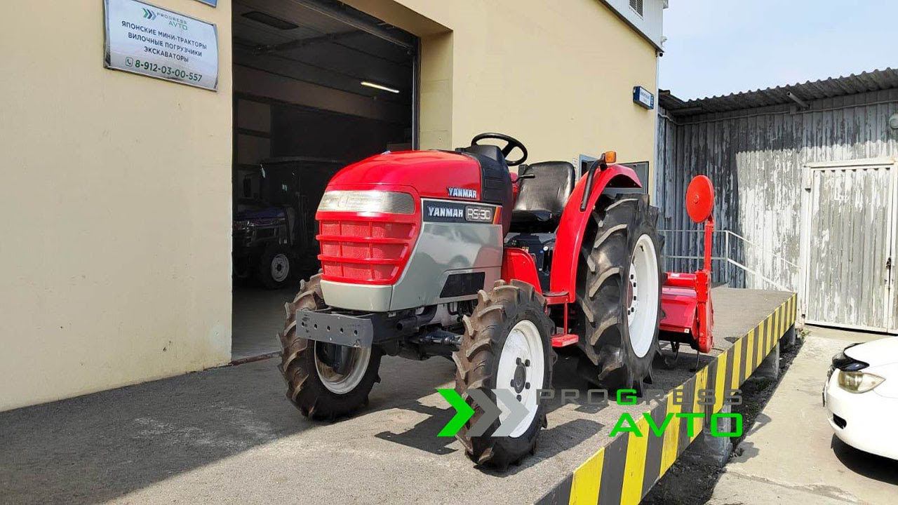 YANMAR RS 30 за 930 000 руб. в Екатеринбурге японский минитрактор 30 л.с. реверс колея 113 см. смотреть онлайн
