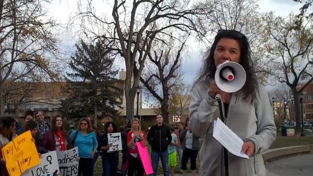 Meg Fossinger - Speech on Self-Care - Safety Pin Brigade Protest - Acacia Park - Nov 13, 2016 смотреть онлайн