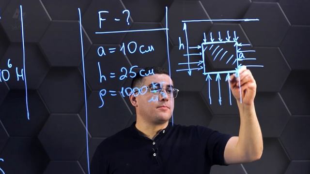 Гидростатическое давление. Практическая часть. 7 класс. смотреть онлайн