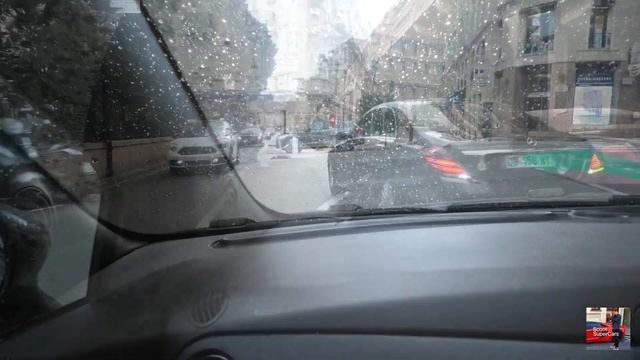 Driving the Abarth 595 around the Monaco Grand Prix circuit смотреть онлайн
