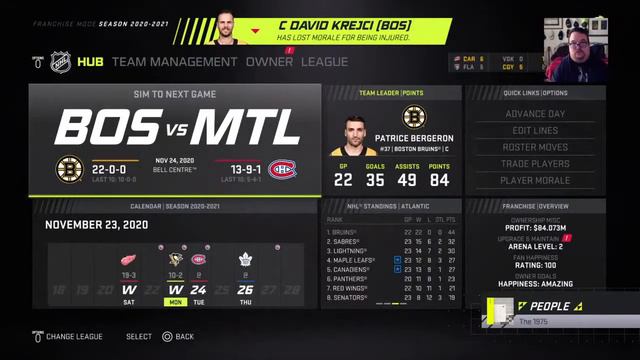 Celtsfan1988's Live Hockey (NHL 21) stream #8 смотреть онлайн