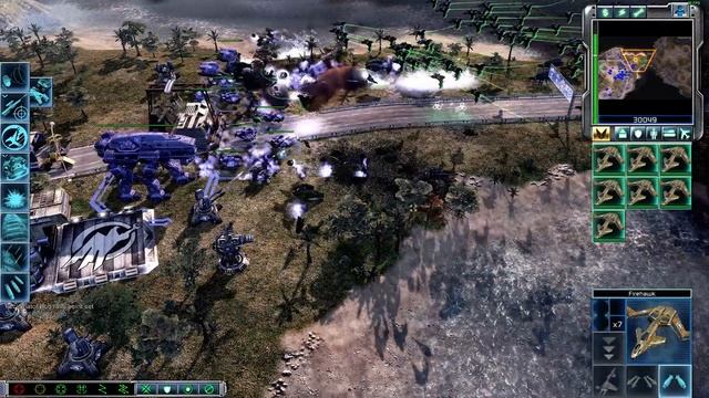 Tiberium Wars Advanced Mod | GDI - 1v1 Vs Brutal Ai, Skirmish Gameplay 2021 смотреть онлайн