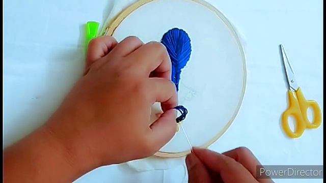 Hand Embroidery।Hair Embroidery ।Hairstyle Hand Embroidery।How To Embroider Stylish Hair Design 202