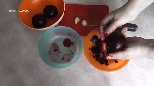 Салат со свеклой из 2х ингредиентов смотреть онлайн