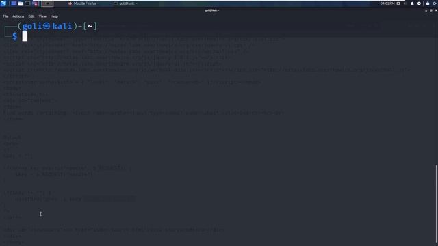 Natas Web Hacking 9 (Command injection to the server 1) смотреть онлайн
