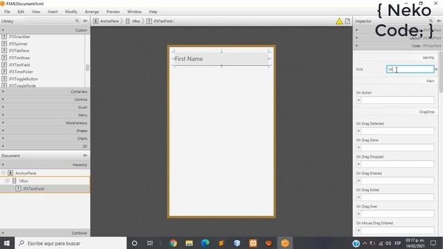 Simple Register in JavaFX part 1/3 смотреть онлайн