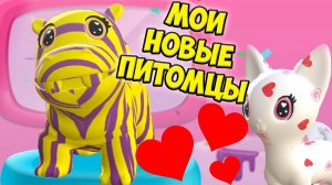 Новые ПИТОМЦЫ❤️Ухаживаю за малышами Мой котенок тамогочи