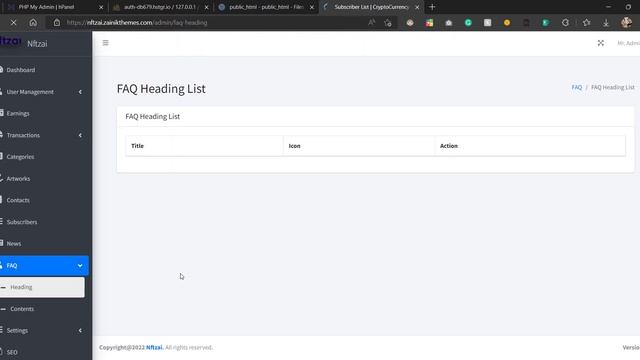 NFT Buy/Sell Marketplace Laravel Script смотреть онлайн