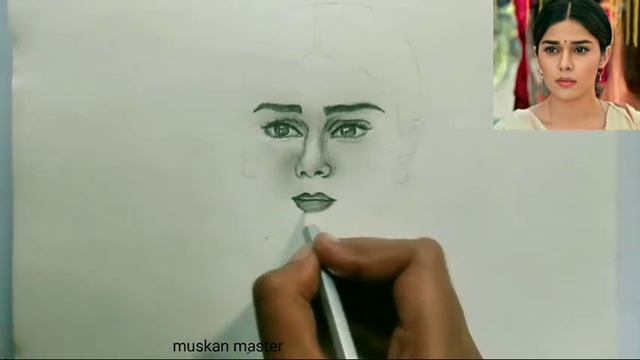 Eisha Singh sketch drawing // sirf tum serial ? drawing смотреть онлайн