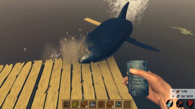 ВЫЖИВАНИЕ В RAFT - ОДИН В ОТКРЫТОМ МОРЕ смотреть онлайн