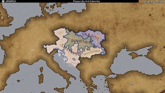 Austria - Hungary States Battle Royale - HOI4 Timelapse смотреть онлайн