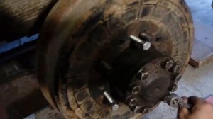 Снятие тормозного барабана УАЗ, замена колодок