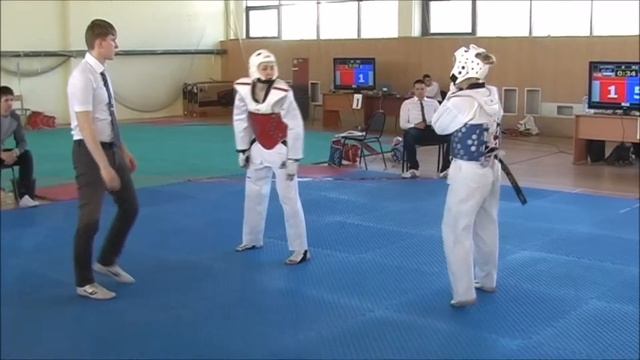Taekwondo WTF. 29.03.2014. Турнир клуба Беркут. Попова-Шмыголь смотреть онлайн