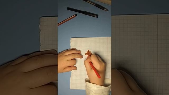 Как нарисовать САЛЮТ из Майнкрафта по клеточкам смотреть онлайн