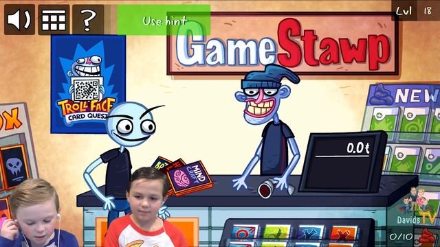 Troll Face Quest Internet Memes Gameplay ALL HINTS WALKTHROUGH смотреть онлайн