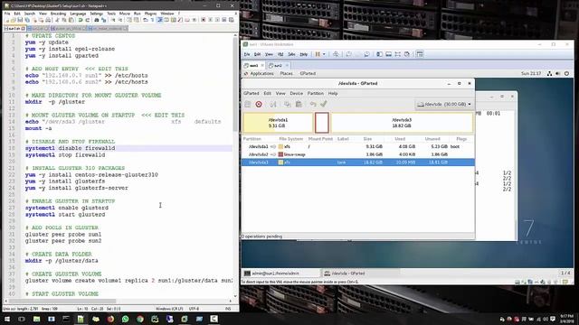 GlusterFS Share With Windows Clients - INSTALL  GLUSTERFS - Part 03