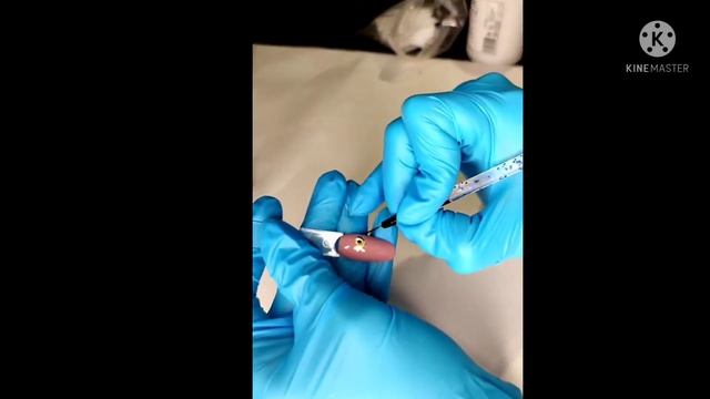 Easy nail design/МОДНЫЙ Маникюр ПОТАЛЬ/Nail Design ideas ? Manicure смотреть онлайн