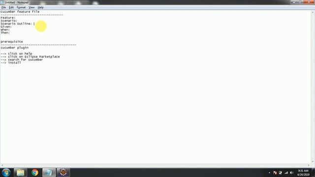 cucumber feature file || BDD || Scenario Vs Scenario Outline смотреть онлайн
