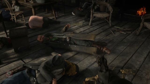 RDR2 Battle Royale 6 Saloon Fight Free For All Red Dead Redemption 2 NPC Fight Mod смотреть онлайн