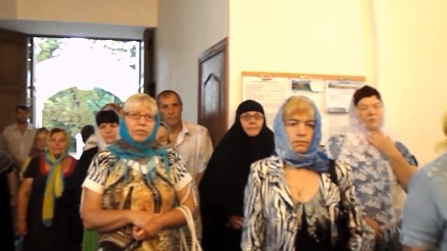 Праздничная служба в храме Рождества Пресвятой Богородицы с. Горбанивка. смотреть онлайн