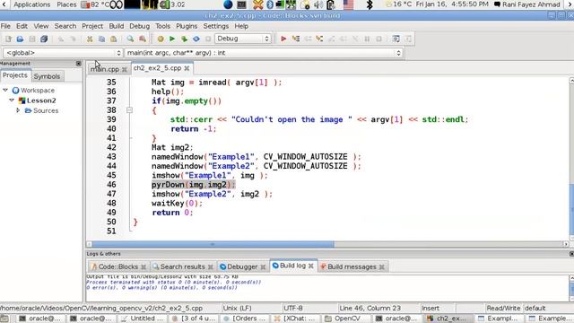 OpenCV Using C++ Lesson 18 : Revisiting PyrDown For Two Minutes (Arabic Version) смотреть онлайн