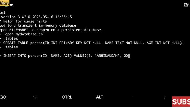 SQLite Database in Termux || Installation & complete Tutorial смотреть онлайн