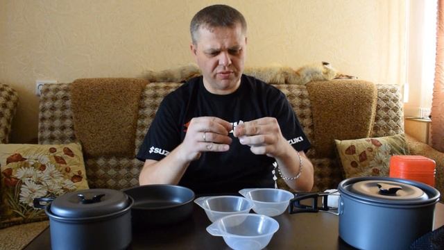 Посуда для похода с AliExpress. смотреть онлайн
