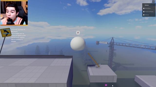 I Tried Getting Over It On ROBLOX And This Happened... смотреть онлайн