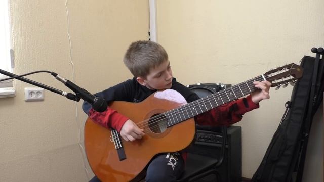Дудин Костя. 2 класс. Этюд М. Джулиани. Дороховская ДШИ.