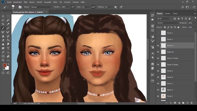 I draw your Sims 01 | Sweet Noelle by LunaLune смотреть онлайн