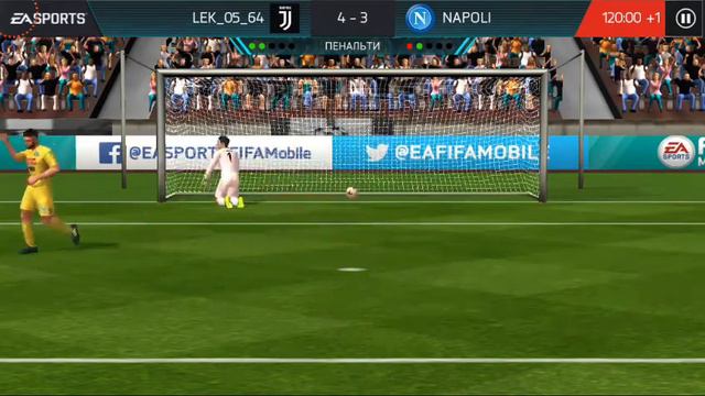 FIFA Mobile | Серия пенальти #3 смотреть онлайн