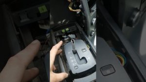 селектор акпп volvo s40 ll 2.4 с W шторка силектора