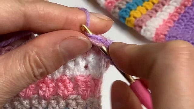 Носки крючком из остатков пряжи. Ленивым способом, свяжет даже начинающий. ?? смотреть онлайн