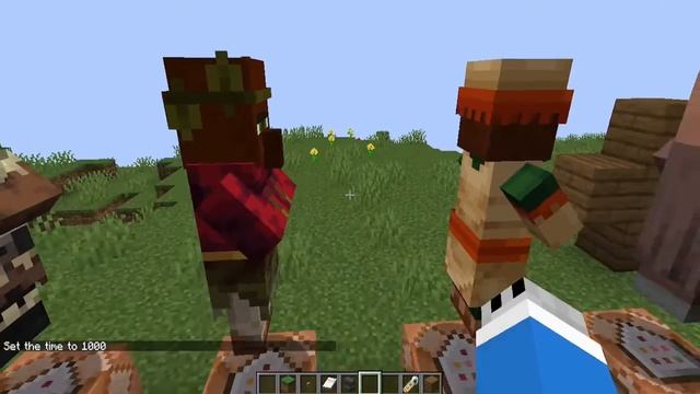 Villager Skin color Texture pack (Java edition) смотреть онлайн
