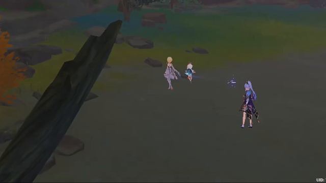 Исследуйте кустарник на каменной стене. Задание Камисато Аяки в Геншин Импакт смотреть онлайн