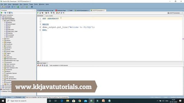 How to enable dbms_output in SQL developer ? || Oracle SQL Developer Tutorial смотреть онлайн