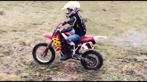 Обзор детского питбайка Malaguti Grizzly RCX/12