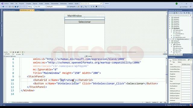 Datagrid - 46 - WPF C# en español смотреть онлайн