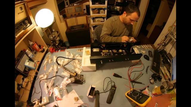Making of tubeamp with 6Н8С and 6П6С Part 2 смотреть онлайн