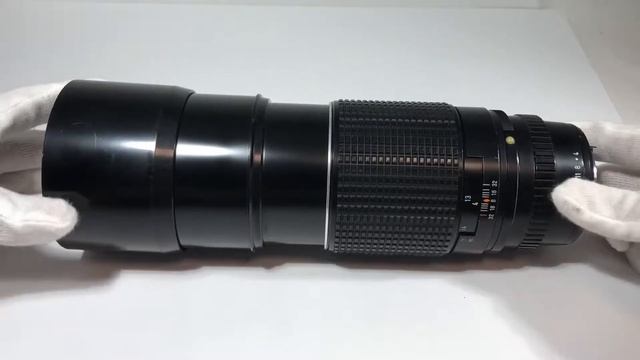 Asahi Opt Co Pentax SMC 300mm f4 Lens for K Mount w/ Filter Japan #2376 смотреть онлайн