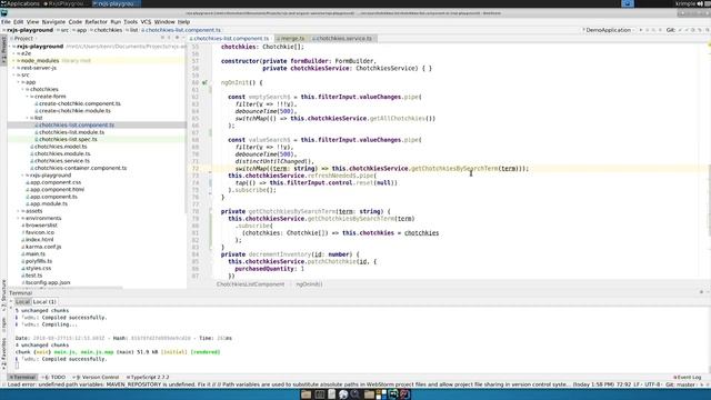 Reactive Angular with RXJS - merge and switchMap смотреть онлайн