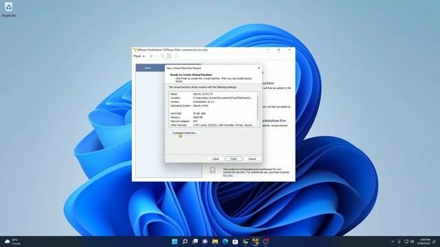 How to Install Ubuntu 22.04 LTS on VMware Workstation Player смотреть онлайн