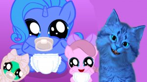 КОТЕНОК АЛЬБО И ДОМАШНЯЯ ПОНИ #2 ? Home pony  РАЗВИВАЮЩАЯ ИГРА