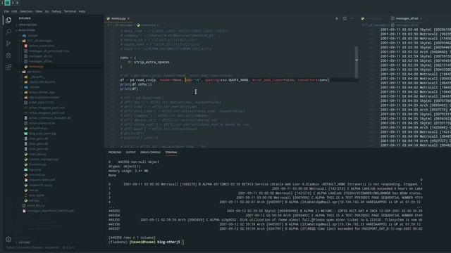 Wikileaks 9/11 Pager Data Analysis with Python/Pandas Advanced Regex смотреть онлайн