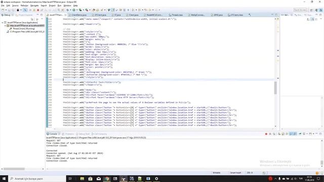 HTTP Server with Java for SIEMENS S7-1200 смотреть онлайн